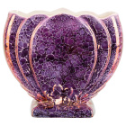 Purple Crackle Lustre